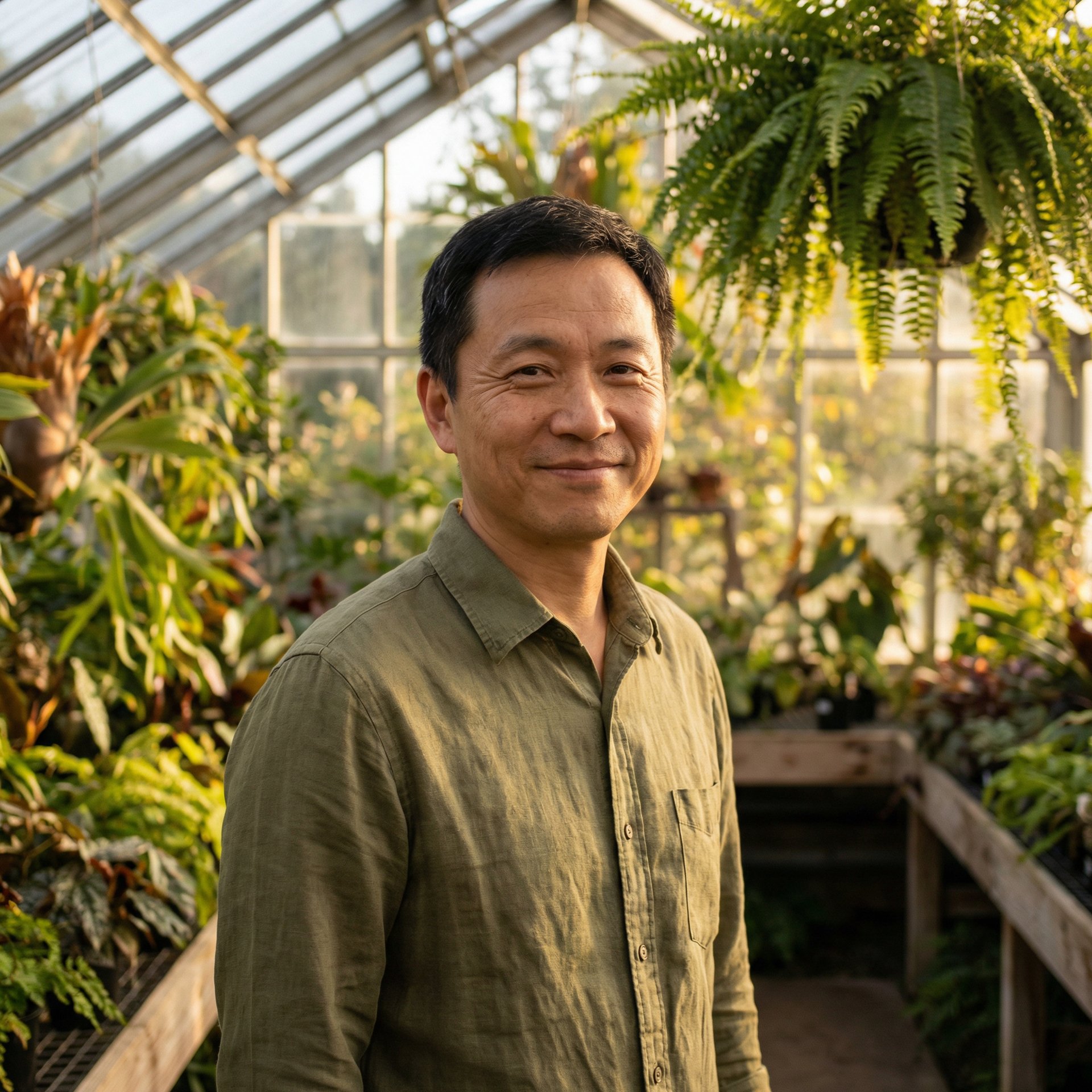大象传媒首席植物顾问陈绿源